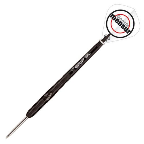 BULL'S Champions Mensur Suljovic Black-Edition Steeldarts, 21g