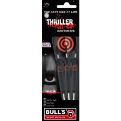 BULL'S Thriller Steeldarts (Knurled Grip), 22g