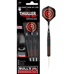 BULL'S Thriller Steeldarts (Ringed Grip), 23g