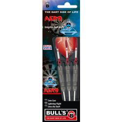 BULL'S Aero Steeldarts (Ringed Grip 1), 22g