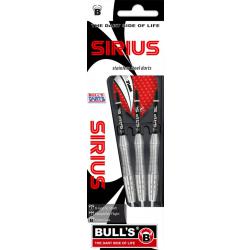 BULL'S Sirius Steeldarts (Shark Grip), 21g