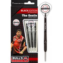 BULL'S Champions Mensur Suljovic Black-Edition Steeldarts, 25g