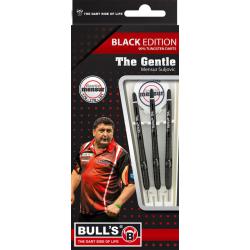 BULL'S Champions Mensur Suljovic Black-Edition Steeldarts, 25g