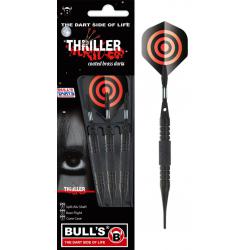 BULL'S Thriller Softdarts (Knurled-Ringed Grip), 18g