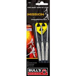 BULL'S Mission Softdarts (Knurled Grip), 16g