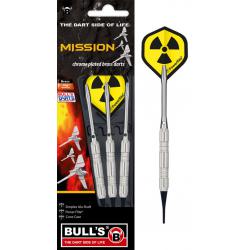 BULL'S Mission Softdarts (Ringed Grip), 16g